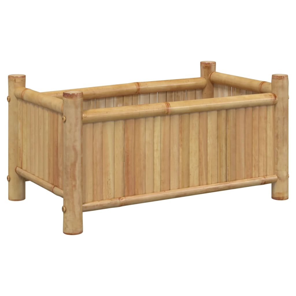 Plantenbak 50x30x25 cm bamboe is nu te koop bij PeponiXL, paradijselijk wonen!