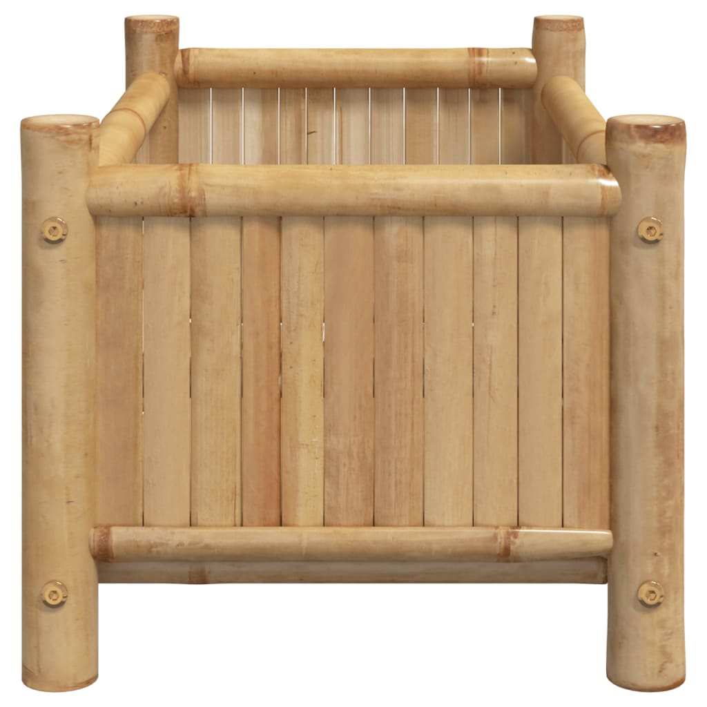 Plantenbak 50x30x25 cm bamboe is nu te koop bij PeponiXL, paradijselijk wonen!