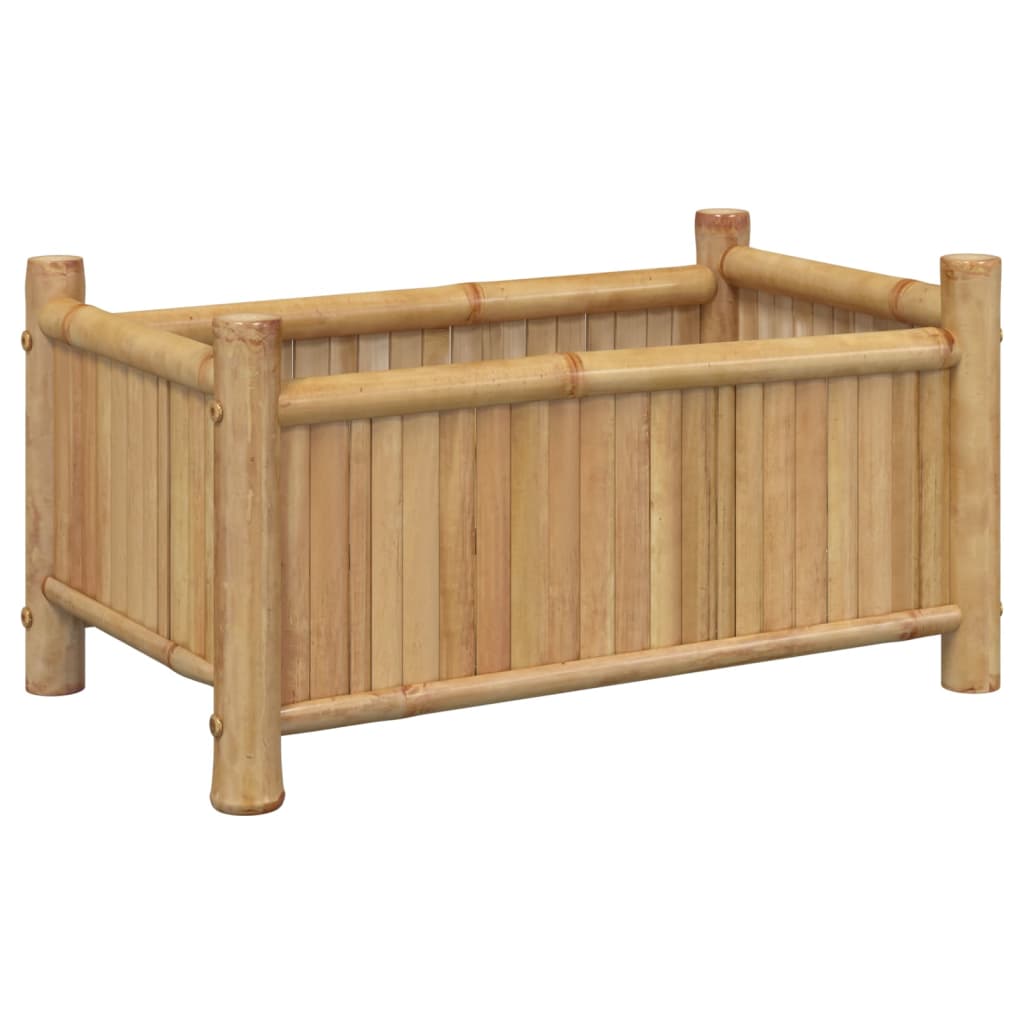 Plantenbak 50x30x25 cm bamboe is nu te koop bij PeponiXL, paradijselijk wonen!