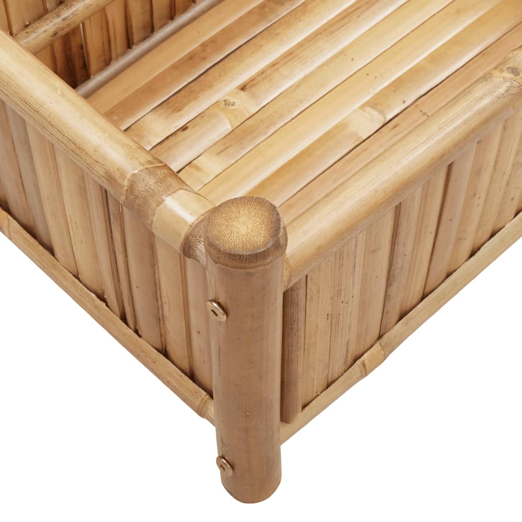 Plantenbak 50x30x25 cm bamboe is nu te koop bij PeponiXL, paradijselijk wonen!