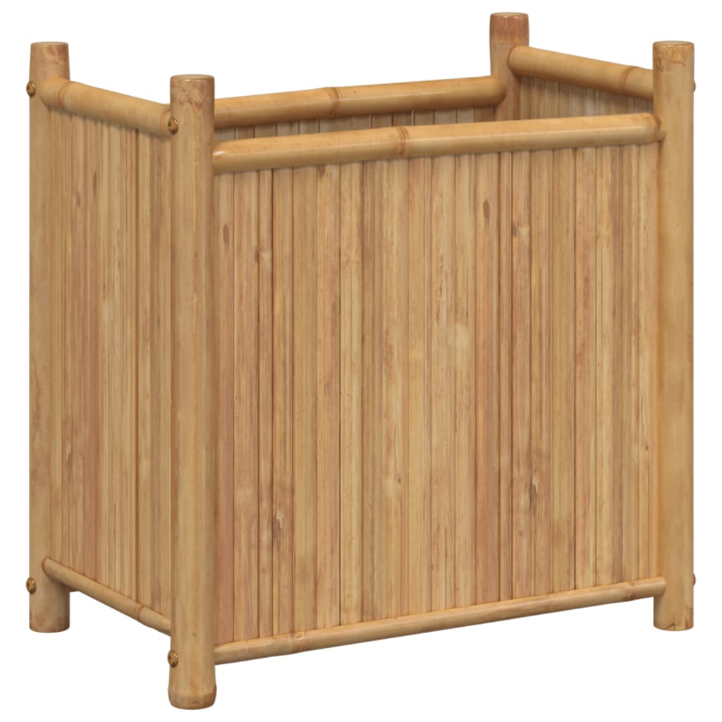 Plantenbak 50x30x50 cm bamboe is nu te koop bij PeponiXL, paradijselijk wonen!