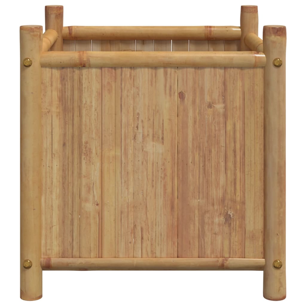 Plantenbak 40x40x40 cm bamboe is nu te koop bij PeponiXL, paradijselijk wonen!