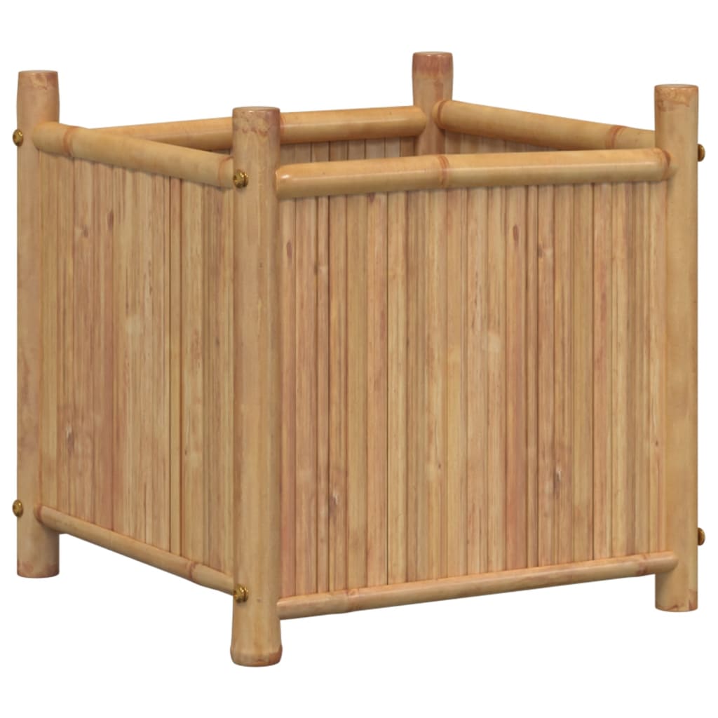 Plantenbak 40x40x40 cm bamboe is nu te koop bij PeponiXL, paradijselijk wonen!