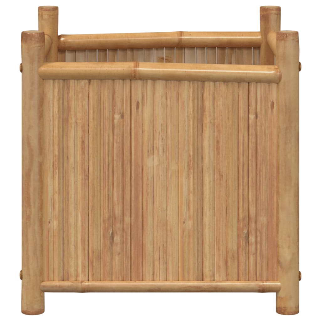 Plantenbak 50x50x50 cm bamboe is nu te koop bij PeponiXL, paradijselijk wonen!