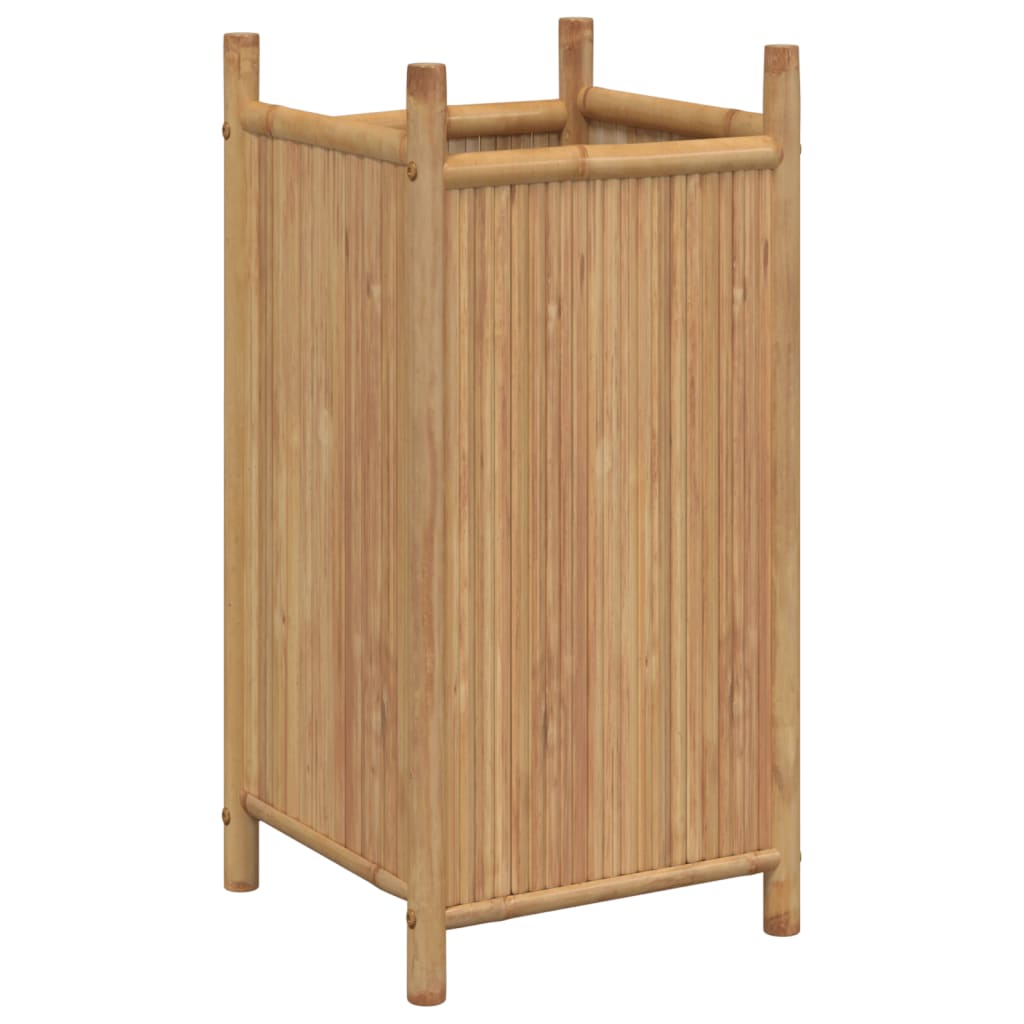 Plantenbak 40x40x80 cm bamboe is nu te koop bij PeponiXL, paradijselijk wonen!