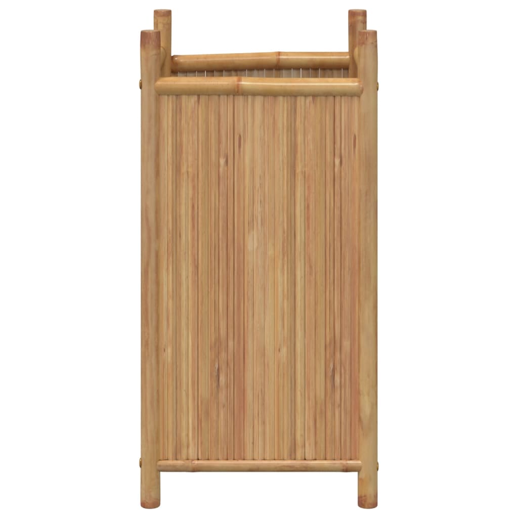 Plantenbak 40x40x80 cm bamboe is nu te koop bij PeponiXL, paradijselijk wonen!
