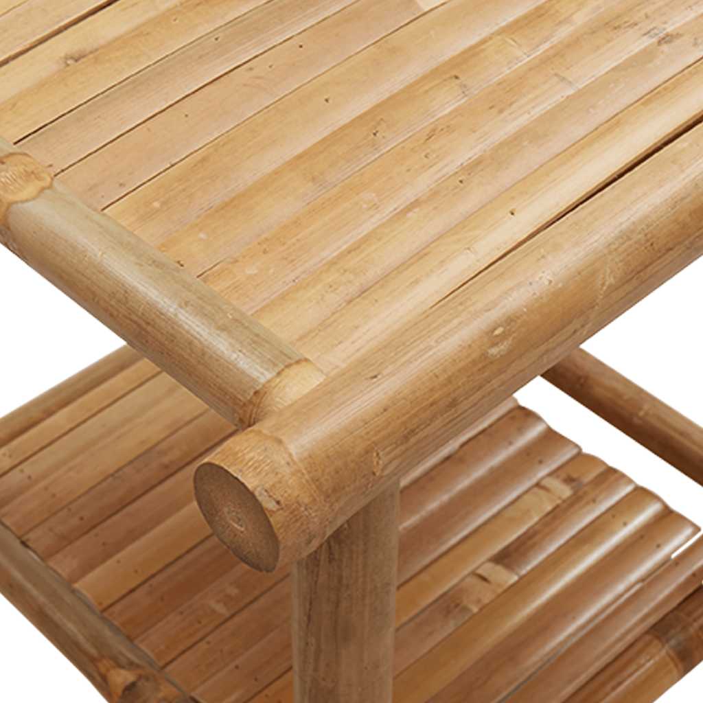 Salontafel 45x45x45 cm bamboe is nu te koop bij PeponiXL, paradijselijk wonen!