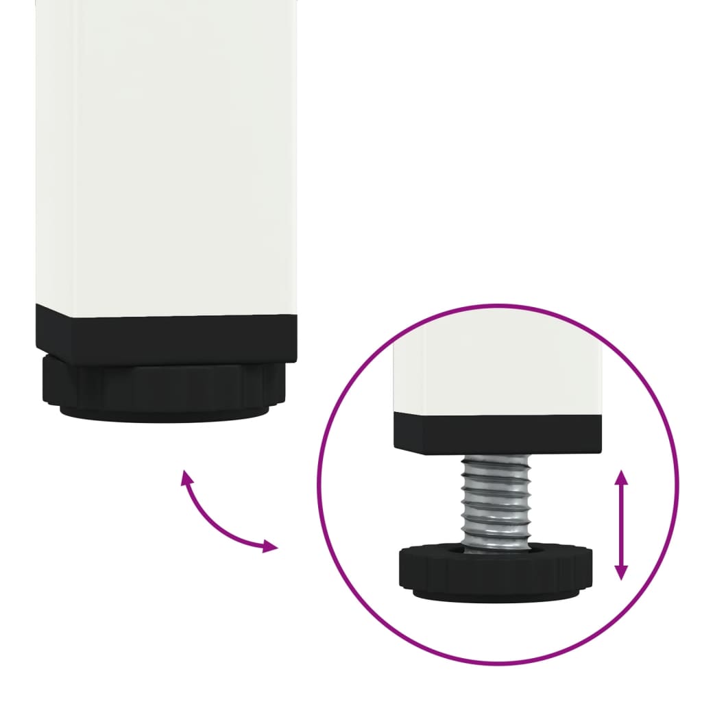 Tv-meubel 68x39x50,5 cm staal wit is nu te koop bij PeponiXL, paradijselijk wonen!