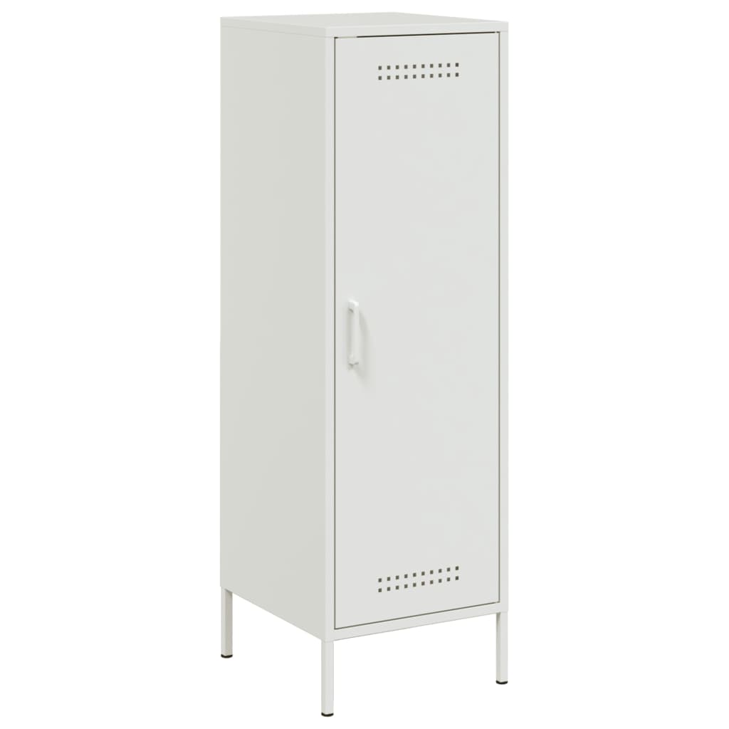 Hoge kast 36x39x113 cm staal wit is nu te koop bij PeponiXL, paradijselijk wonen!