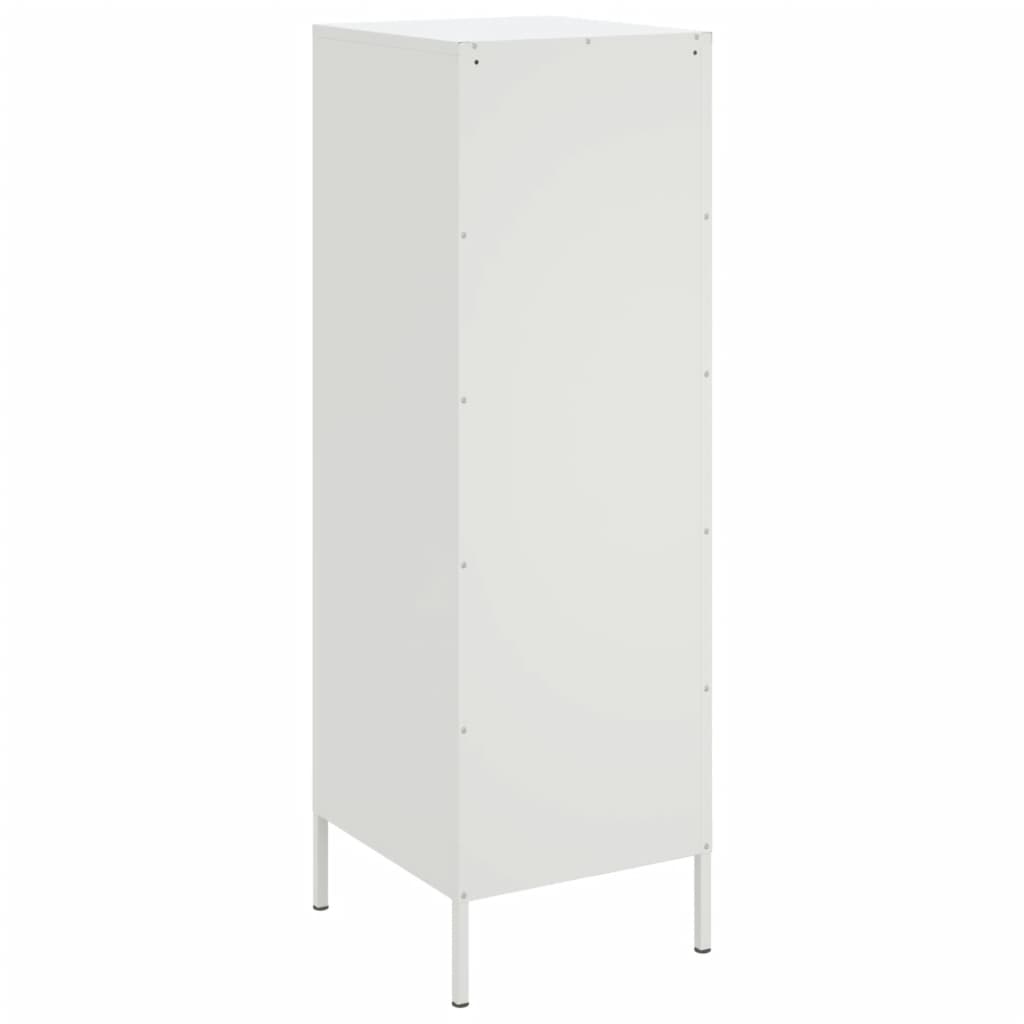 Hoge kast 36x39x113 cm staal wit is nu te koop bij PeponiXL, paradijselijk wonen!