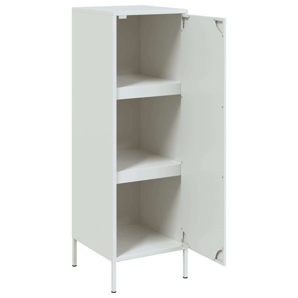 Hoge kast 36x39x113 cm staal wit is nu te koop bij PeponiXL, paradijselijk wonen!