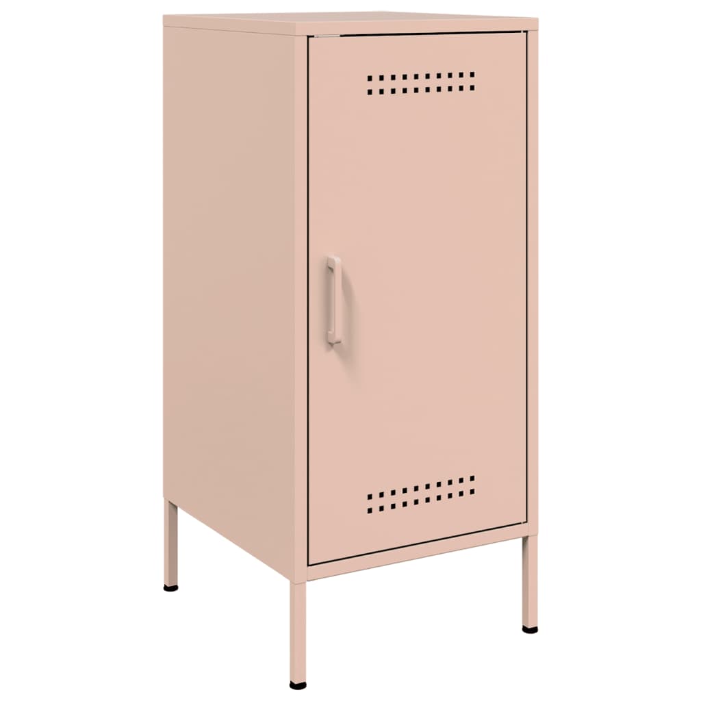 Dressoirs 2 st 36x39x79 cm staal roze is nu te koop bij PeponiXL, paradijselijk wonen!