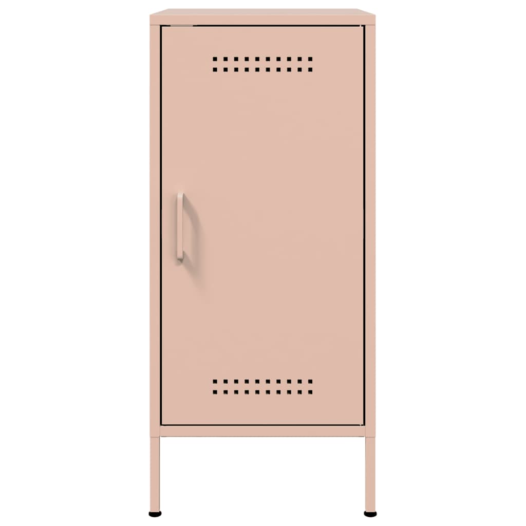 Dressoirs 2 st 36x39x79 cm staal roze is nu te koop bij PeponiXL, paradijselijk wonen!