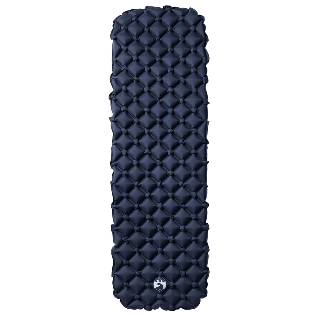 Kampeermatras opblaasbaar 190x58x6 cm 1- persoons grijs is nu te koop bij PeponiXL, paradijselijk wonen!