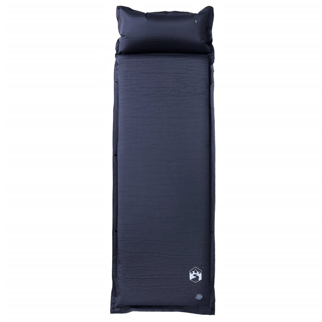 Kampeermatras met kussen zelfopblazend 1-persoons grijs is nu te koop bij PeponiXL, paradijselijk wonen!