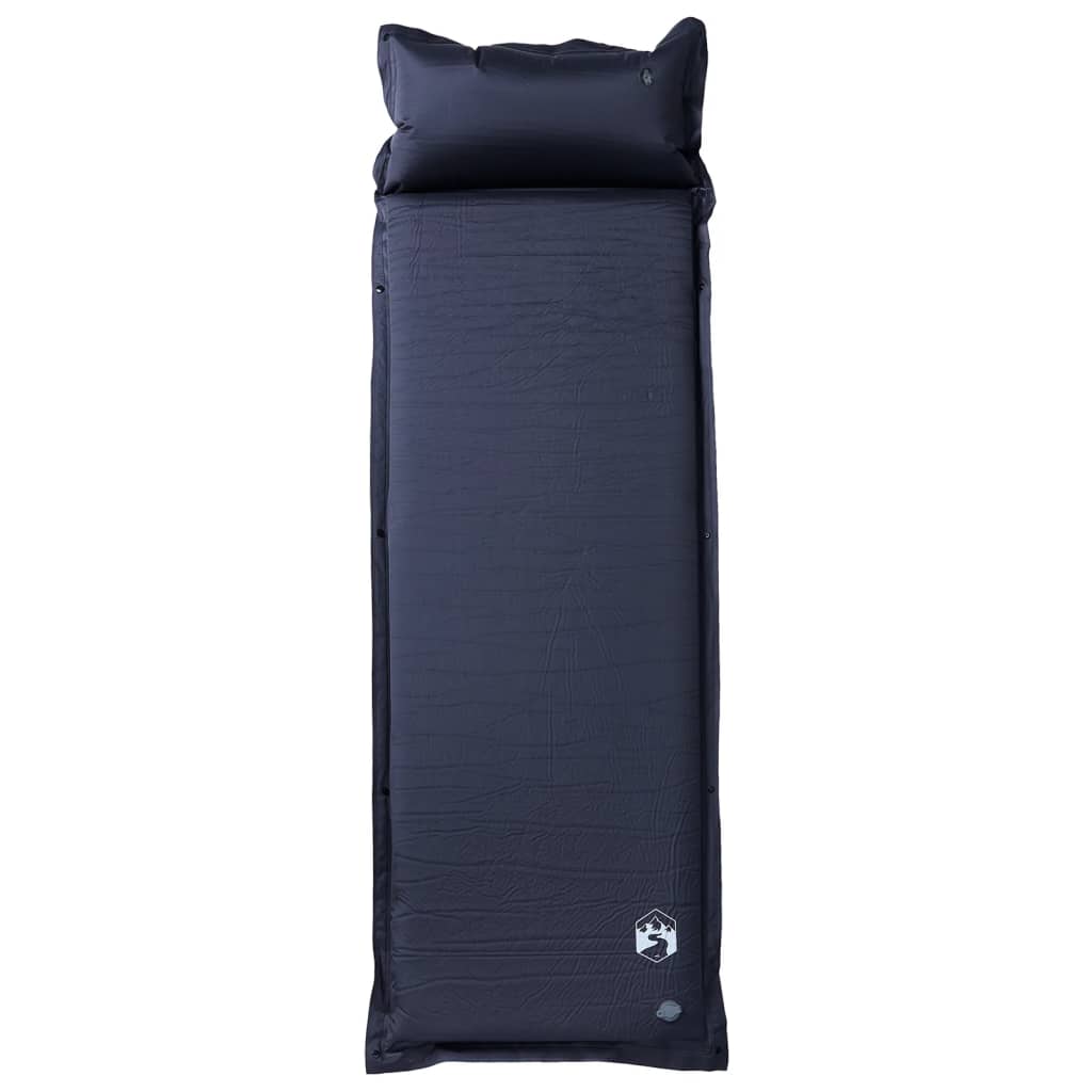 Kampeermatras met kussen zelfopblazend 1-persoons grijs is nu te koop bij PeponiXL, paradijselijk wonen!