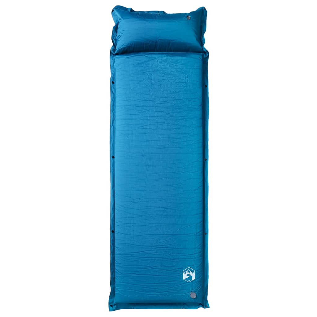Kampeermatras met kussen zelfopblazend 1-persoons turquoise is nu te koop bij PeponiXL, paradijselijk wonen!