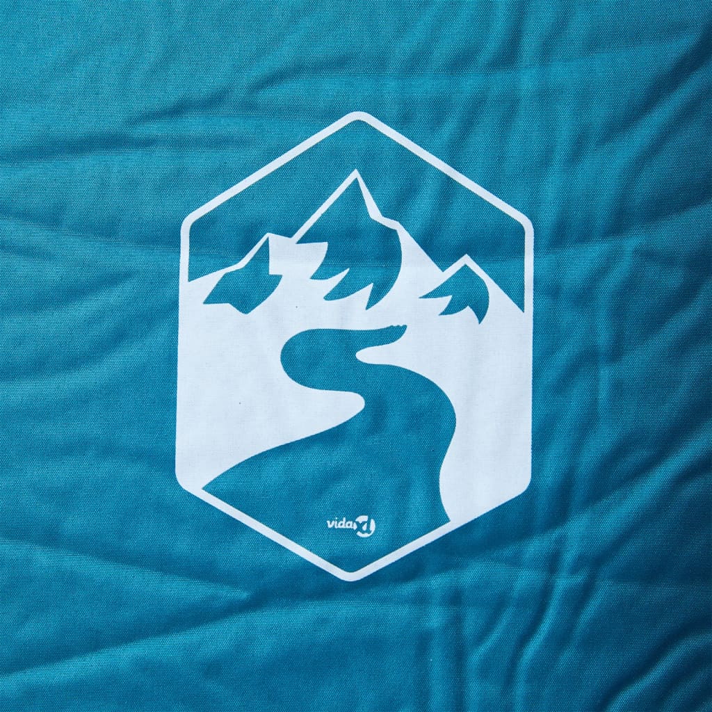 Kampeermatras met kussen zelfopblazend 1-persoons turquoise is nu te koop bij PeponiXL, paradijselijk wonen!