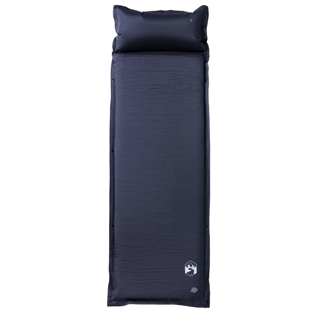 Kampeermatras met kussen zelfopblazend 1-persoons grijs is nu te koop bij PeponiXL, paradijselijk wonen!