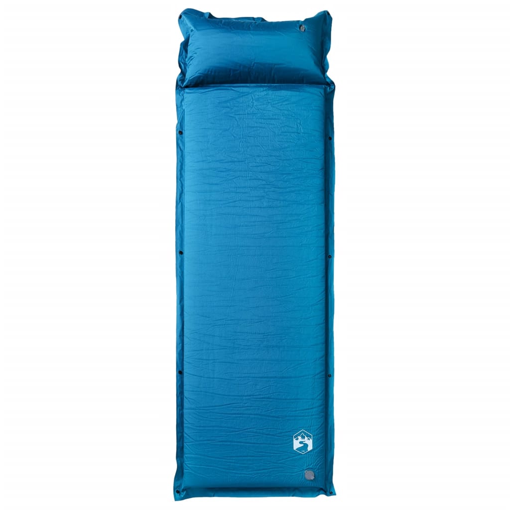Kampeermatras met kussen zelfopblazend 1-persoons turquoise is nu te koop bij PeponiXL, paradijselijk wonen!