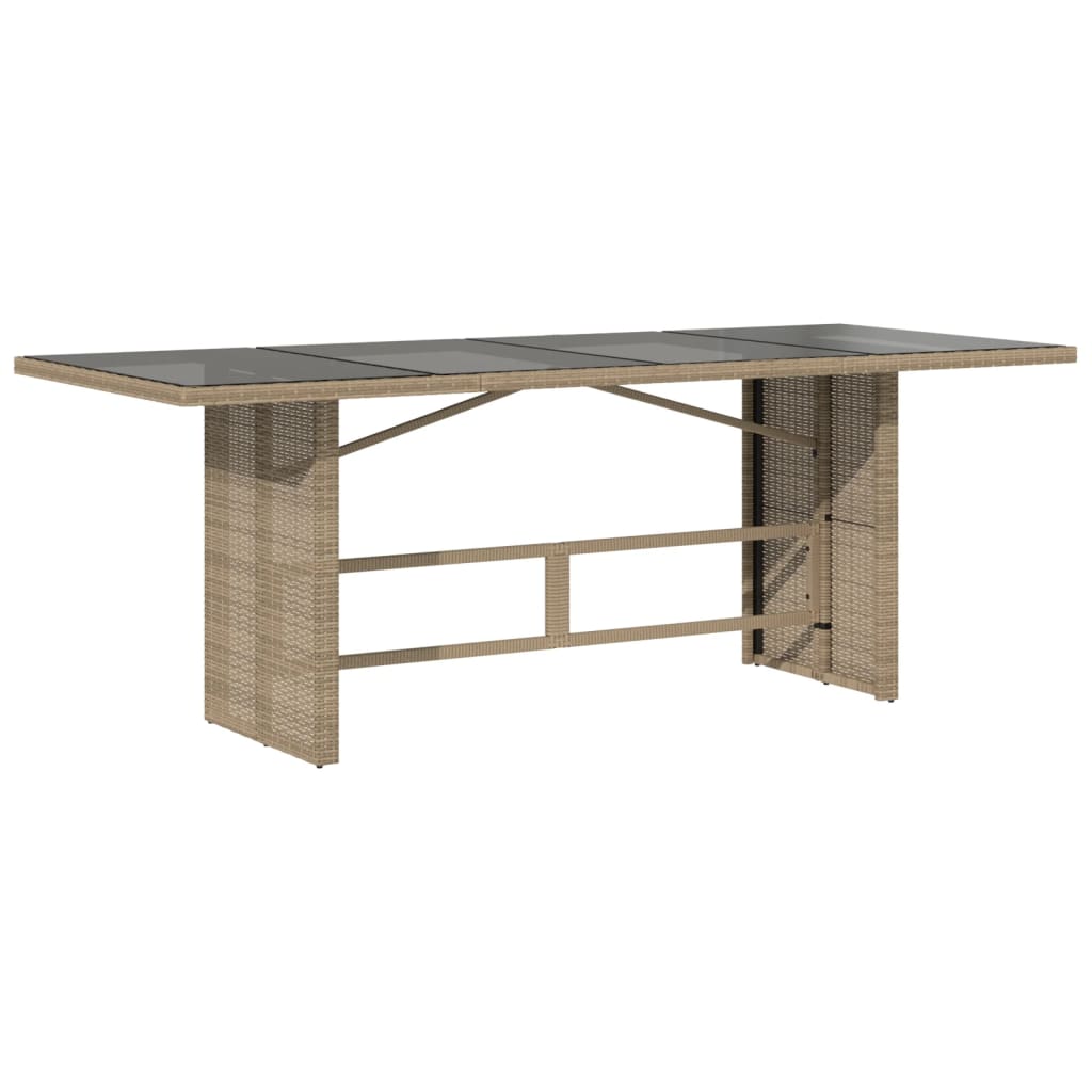 9-delige Tuinset met kussens poly rattan beige is nu te koop bij PeponiXL, paradijselijk wonen!
