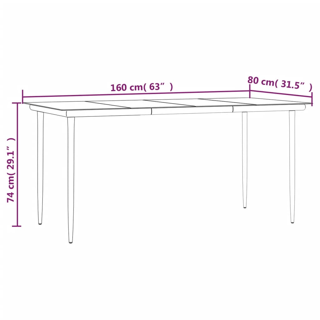 7-delige Tuinset met kussens poly rattan bruin is nu te koop bij PeponiXL, paradijselijk wonen!