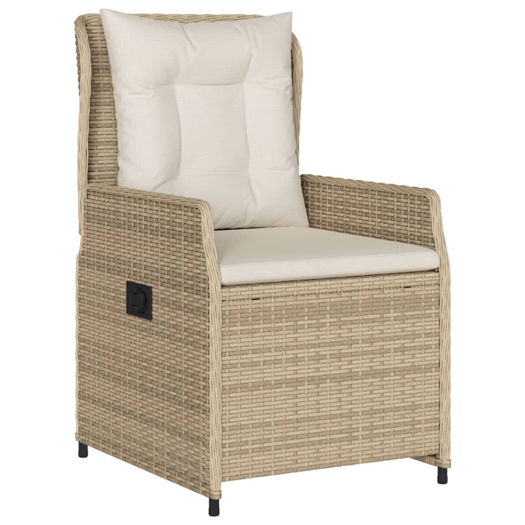 5-delige Tuinset met kussens poly rattan beige is nu te koop bij PeponiXL, paradijselijk wonen!