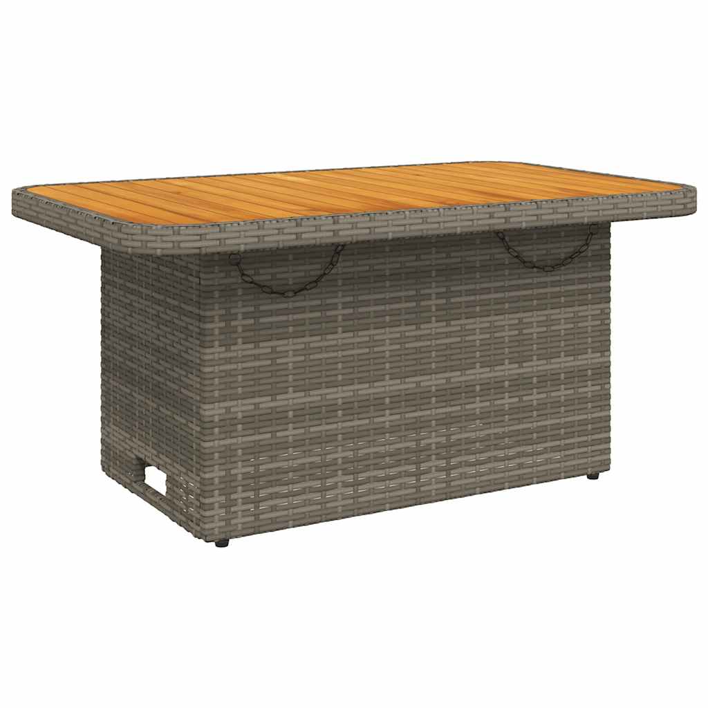 3-delige Loungeset met kussens poly rattan grijs is nu te koop bij PeponiXL, paradijselijk wonen!