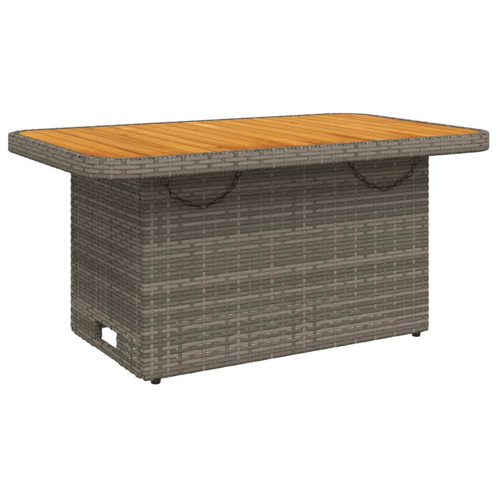 3-delige Loungeset met kussens poly rattan grijs is nu te koop bij PeponiXL, paradijselijk wonen!