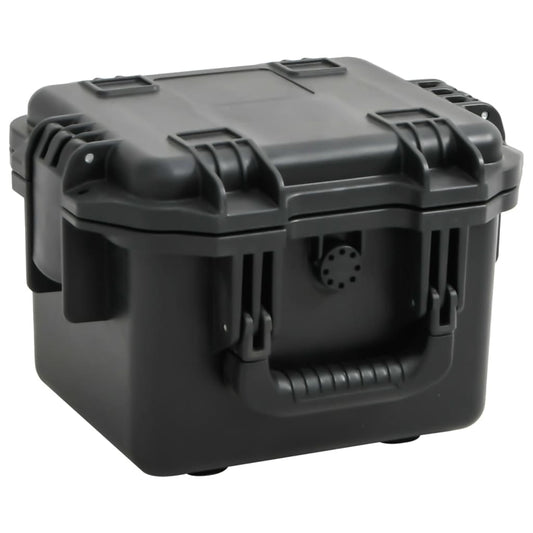 Flightcase draagbaar 30x24,5x20 cm PP zwart is nu te koop bij PeponiXL, paradijselijk wonen!