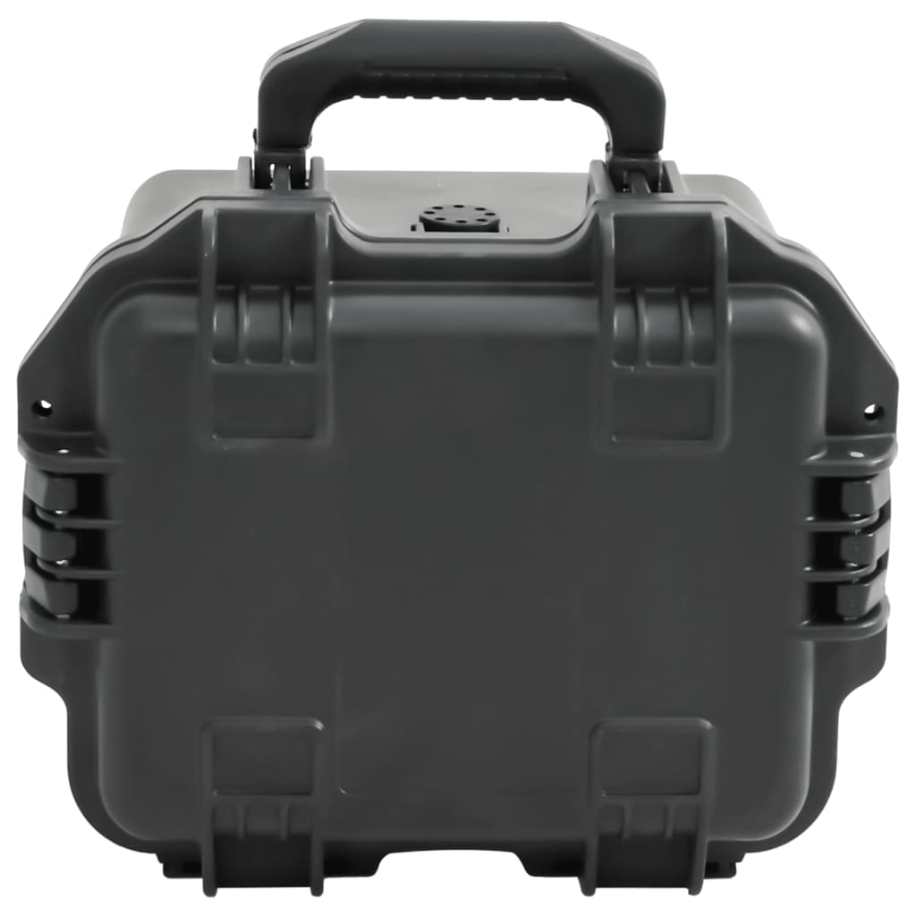 Flightcase draagbaar 30x24,5x20 cm PP zwart is nu te koop bij PeponiXL, paradijselijk wonen!