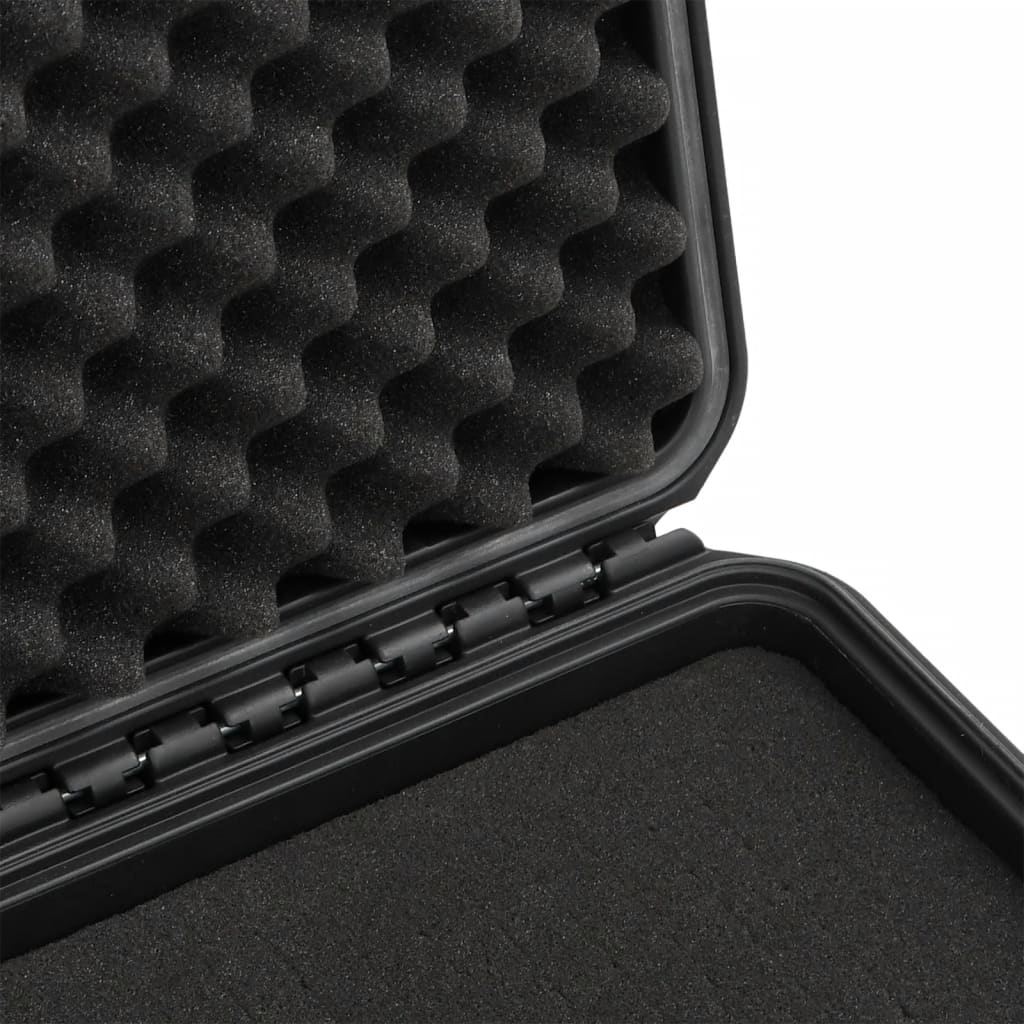 Flightcase draagbaar 79,5x51,5x30,5 cm PP zwart is nu te koop bij PeponiXL, paradijselijk wonen!