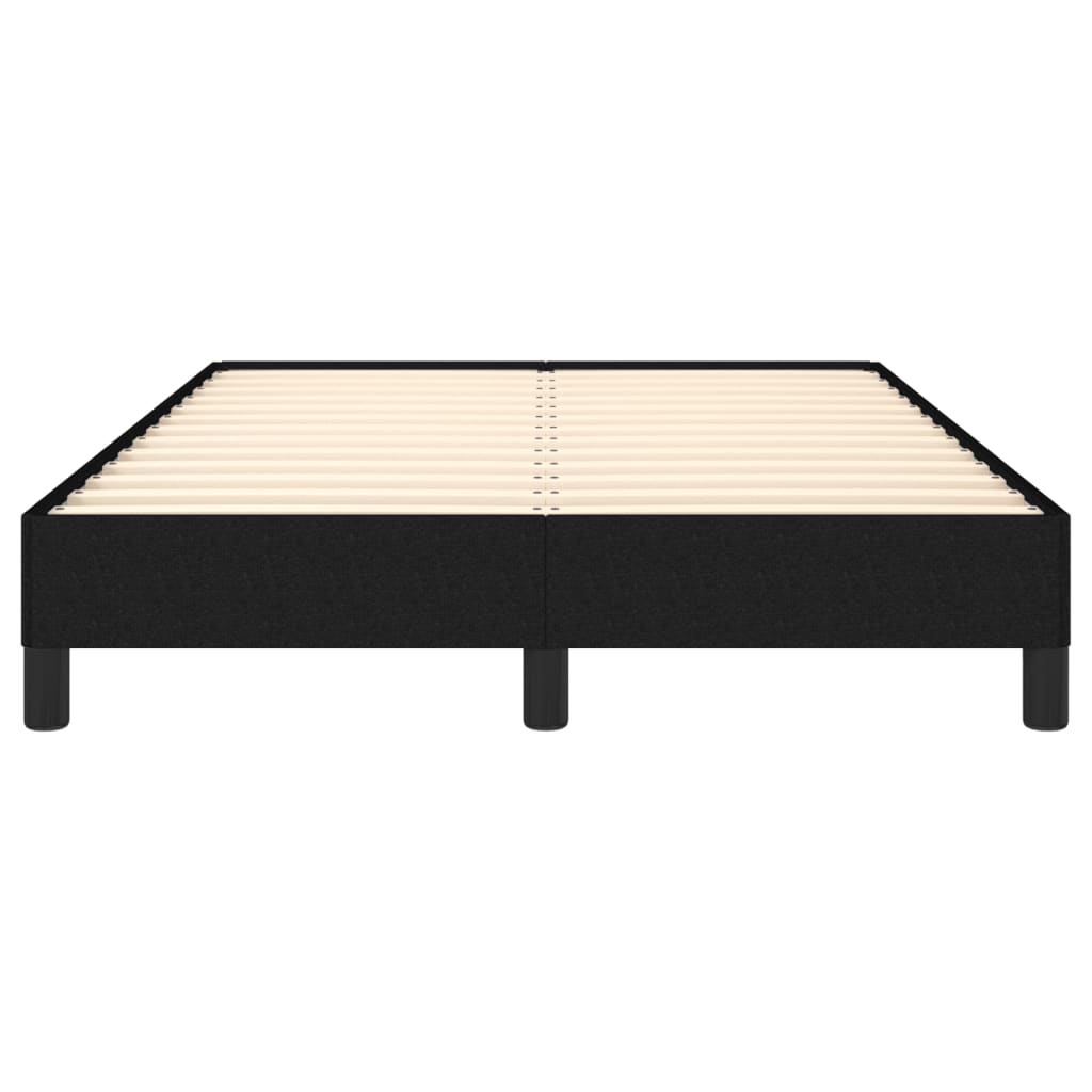 Bedframe zonder matras 120x190 cm stof zwart is nu te koop bij PeponiXL, paradijselijk wonen!