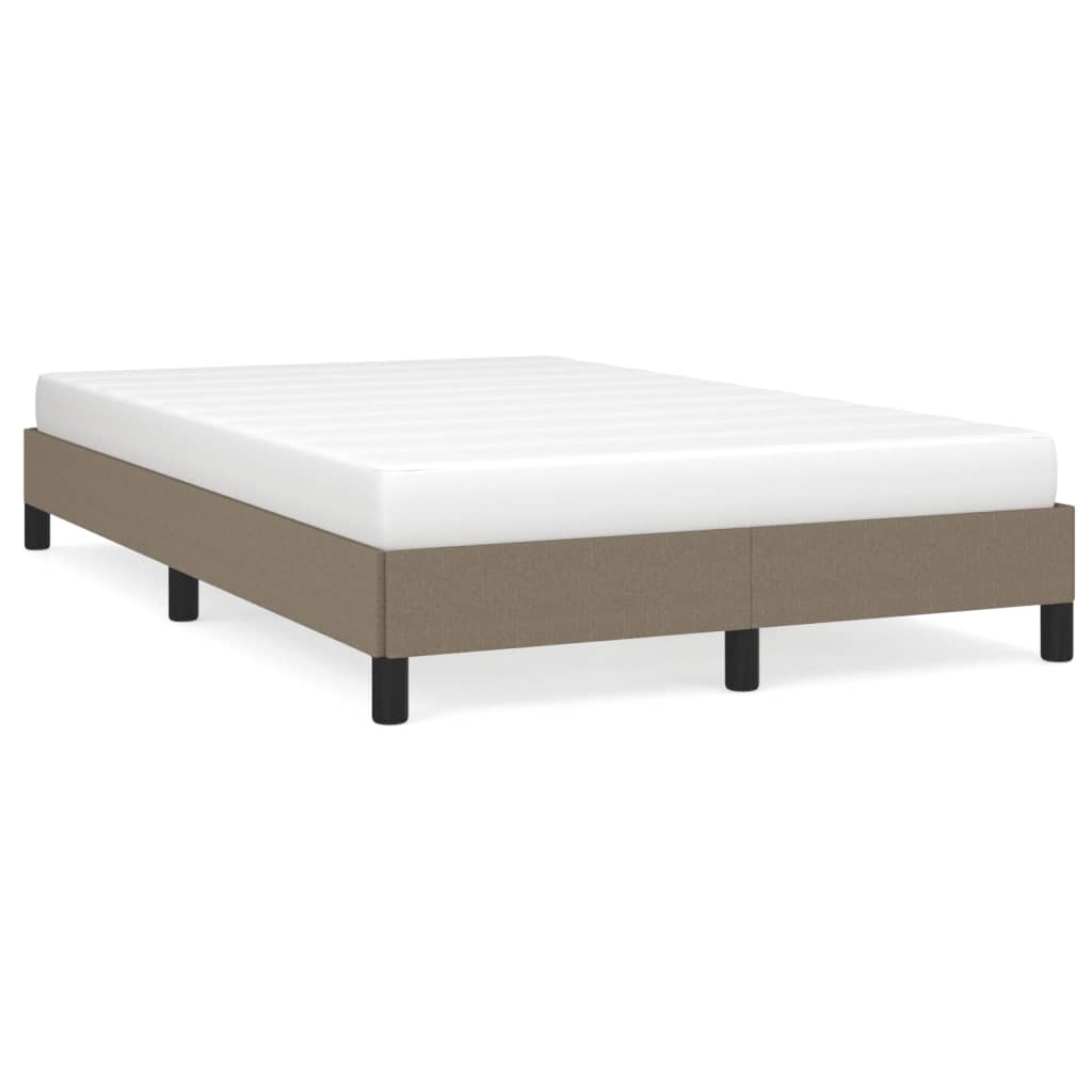 Bedframe zonder matras 120x190 cm stof taupe is nu te koop bij PeponiXL, paradijselijk wonen!