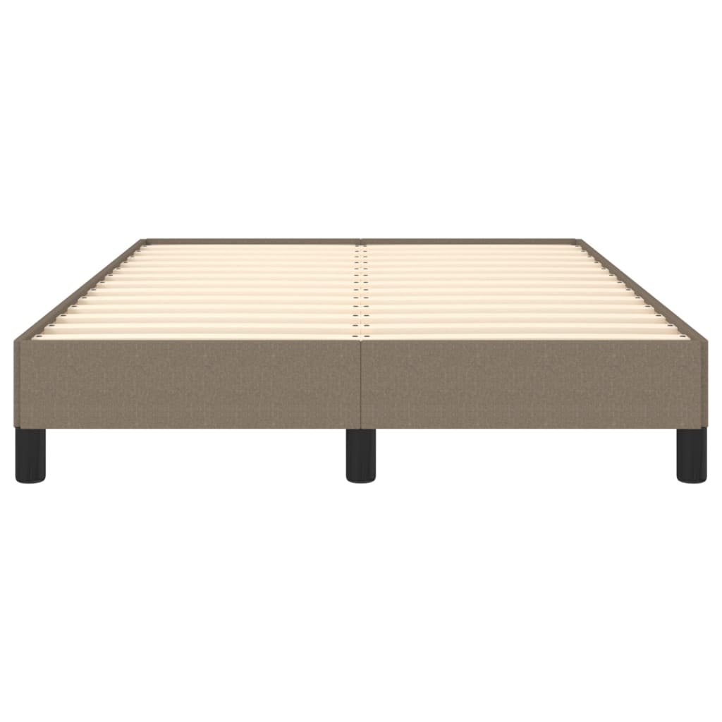 Bedframe zonder matras 120x190 cm stof taupe is nu te koop bij PeponiXL, paradijselijk wonen!