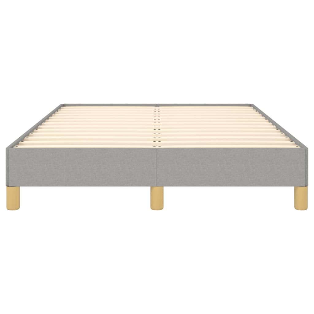Bedframe zonder matras 120x190 cm stof lichtgrijs is nu te koop bij PeponiXL, paradijselijk wonen!