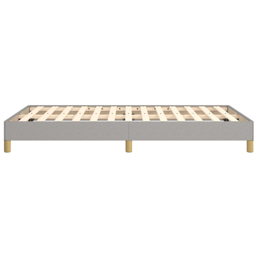 Bedframe zonder matras 120x190 cm stof lichtgrijs is nu te koop bij PeponiXL, paradijselijk wonen!