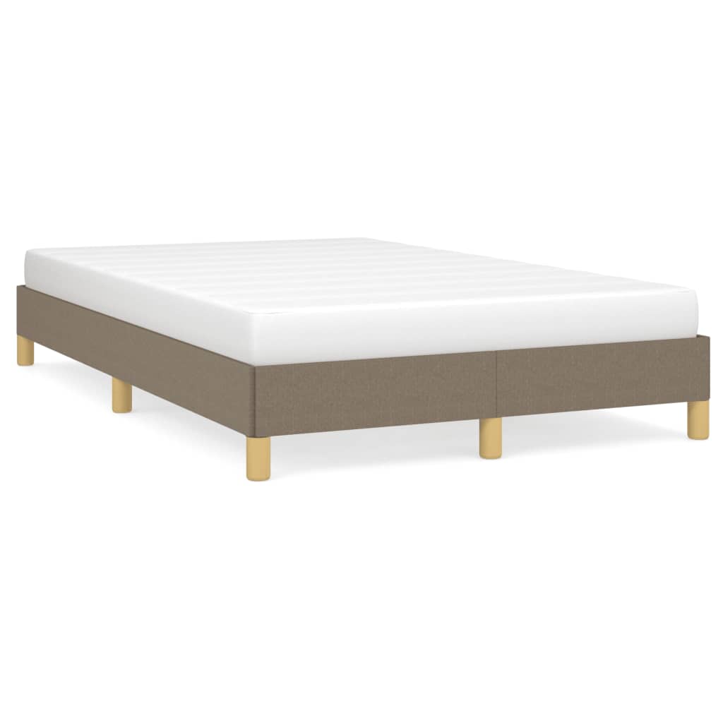 Bedframe zonder matras 120x190 cm stof taupe is nu te koop bij PeponiXL, paradijselijk wonen!