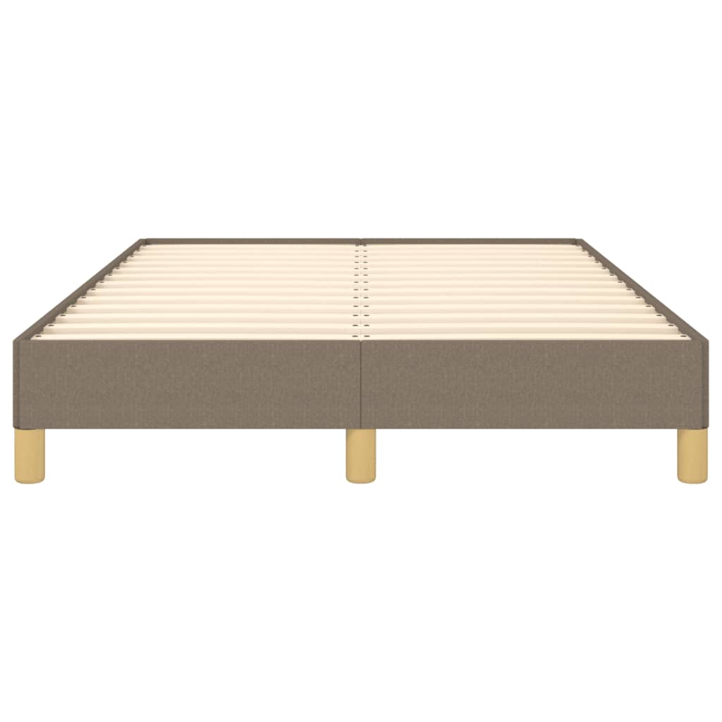 Bedframe zonder matras 120x190 cm stof taupe is nu te koop bij PeponiXL, paradijselijk wonen!