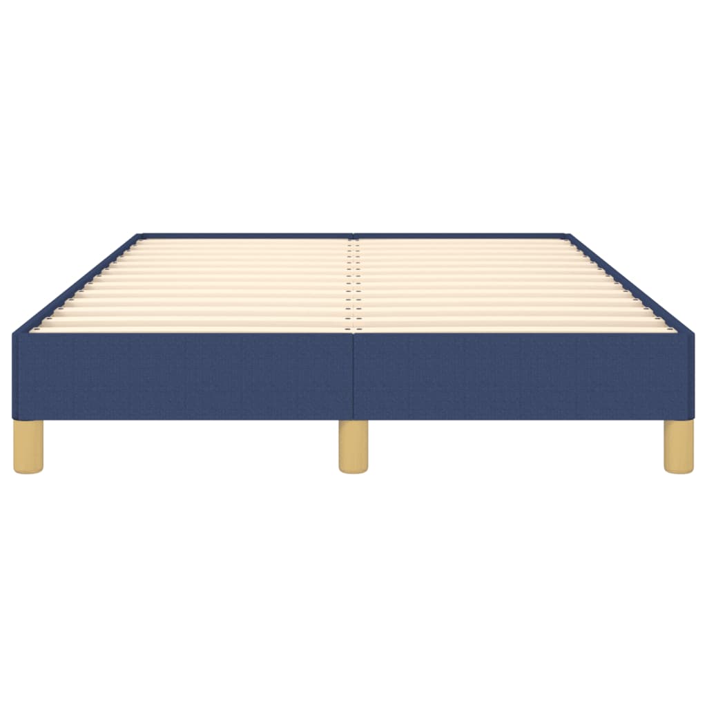Bedframe zonder matras 120x190 cm stof blauw is nu te koop bij PeponiXL, paradijselijk wonen!