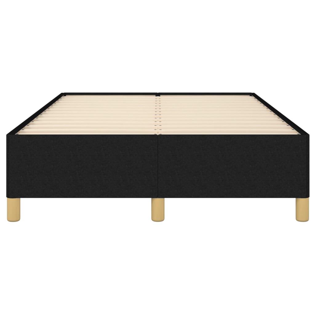 Bedframe zonder matras 120x190 cm stof zwart is nu te koop bij PeponiXL, paradijselijk wonen!