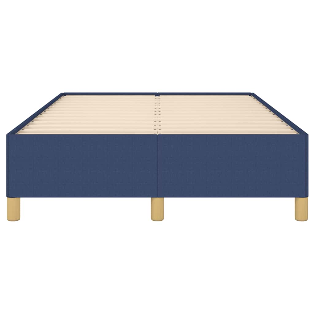 Bedframe zonder matras 120x190 cm stof blauw is nu te koop bij PeponiXL, paradijselijk wonen!