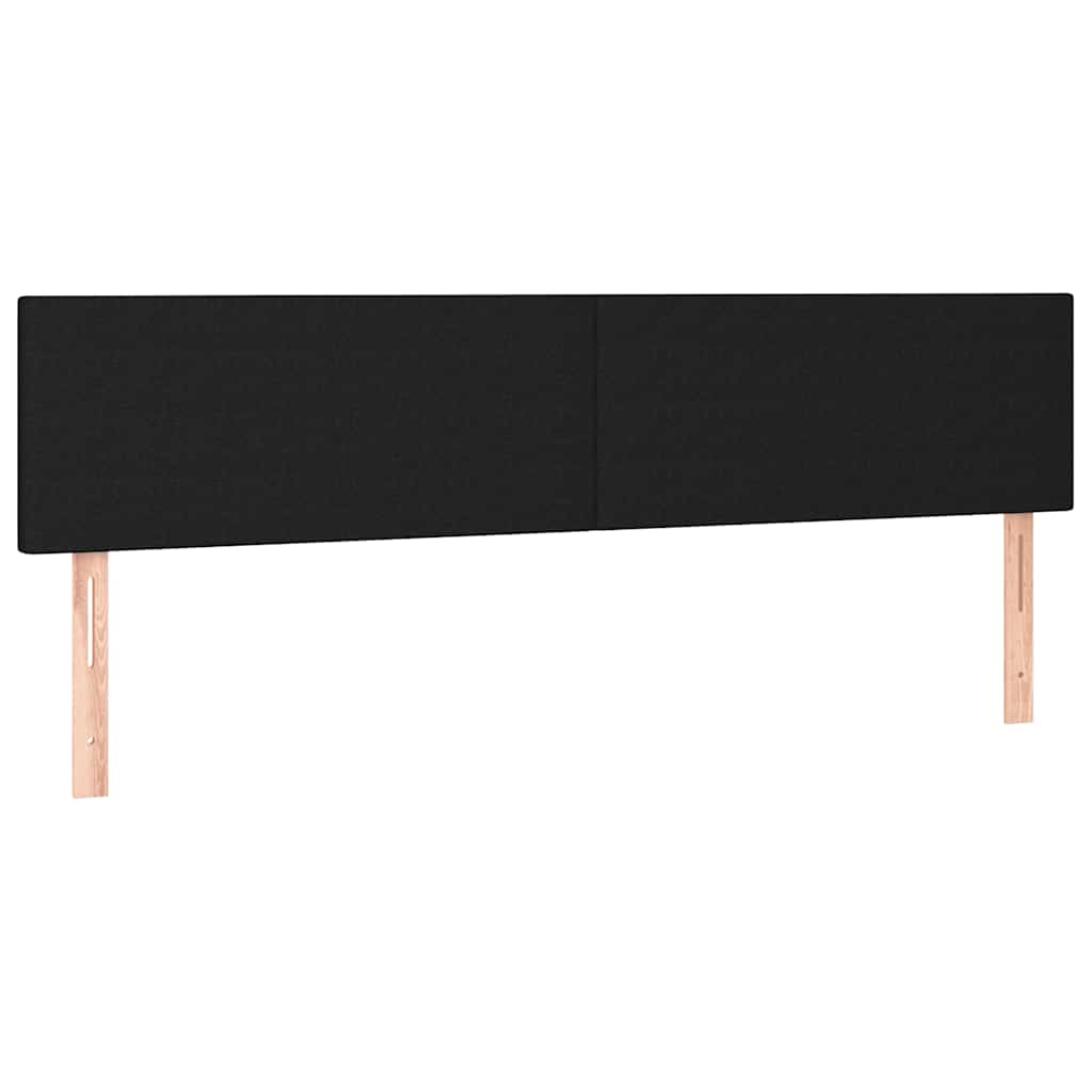 Boxspring met matras stof zwart 120x190 cm is nu te koop bij PeponiXL, paradijselijk wonen!