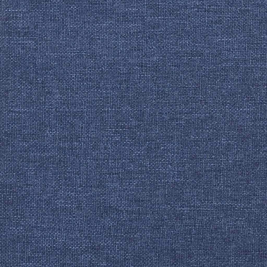 Boxspring met matras en LED stof blauw 120x190 cm is nu te koop bij PeponiXL, paradijselijk wonen!