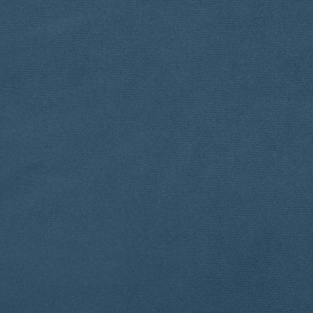 Boxspring met matras en LED fluweel donkerblauw 120x190 cm is nu te koop bij PeponiXL, paradijselijk wonen!