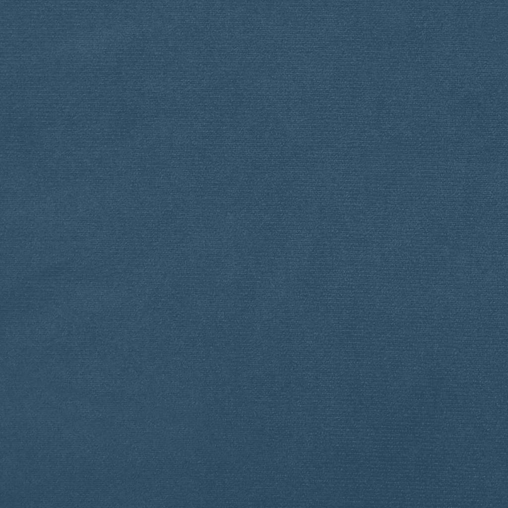 Boxspring met matras en LED fluweel donkerblauw 120x190 cm is nu te koop bij PeponiXL, paradijselijk wonen!