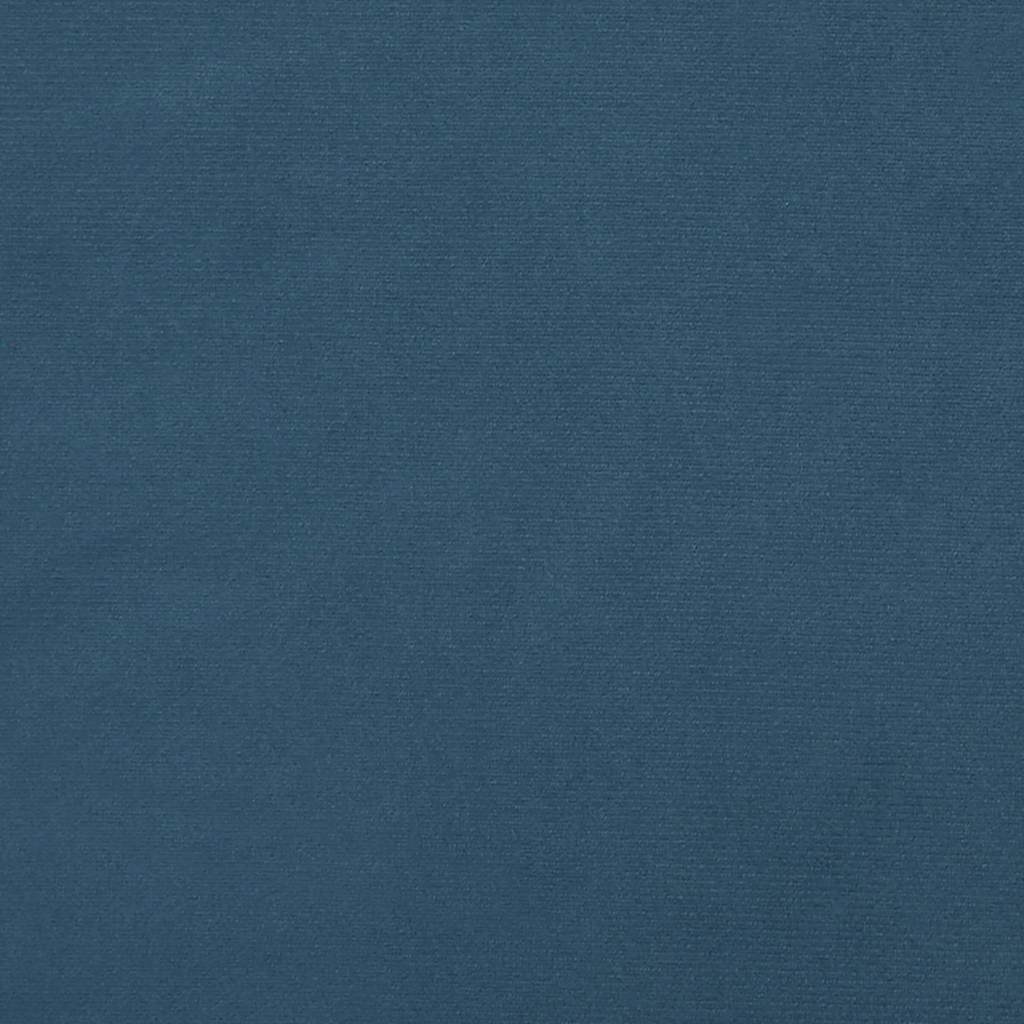 Boxspring met matras en LED fluweel donkerblauw 120x190 cm is nu te koop bij PeponiXL, paradijselijk wonen!