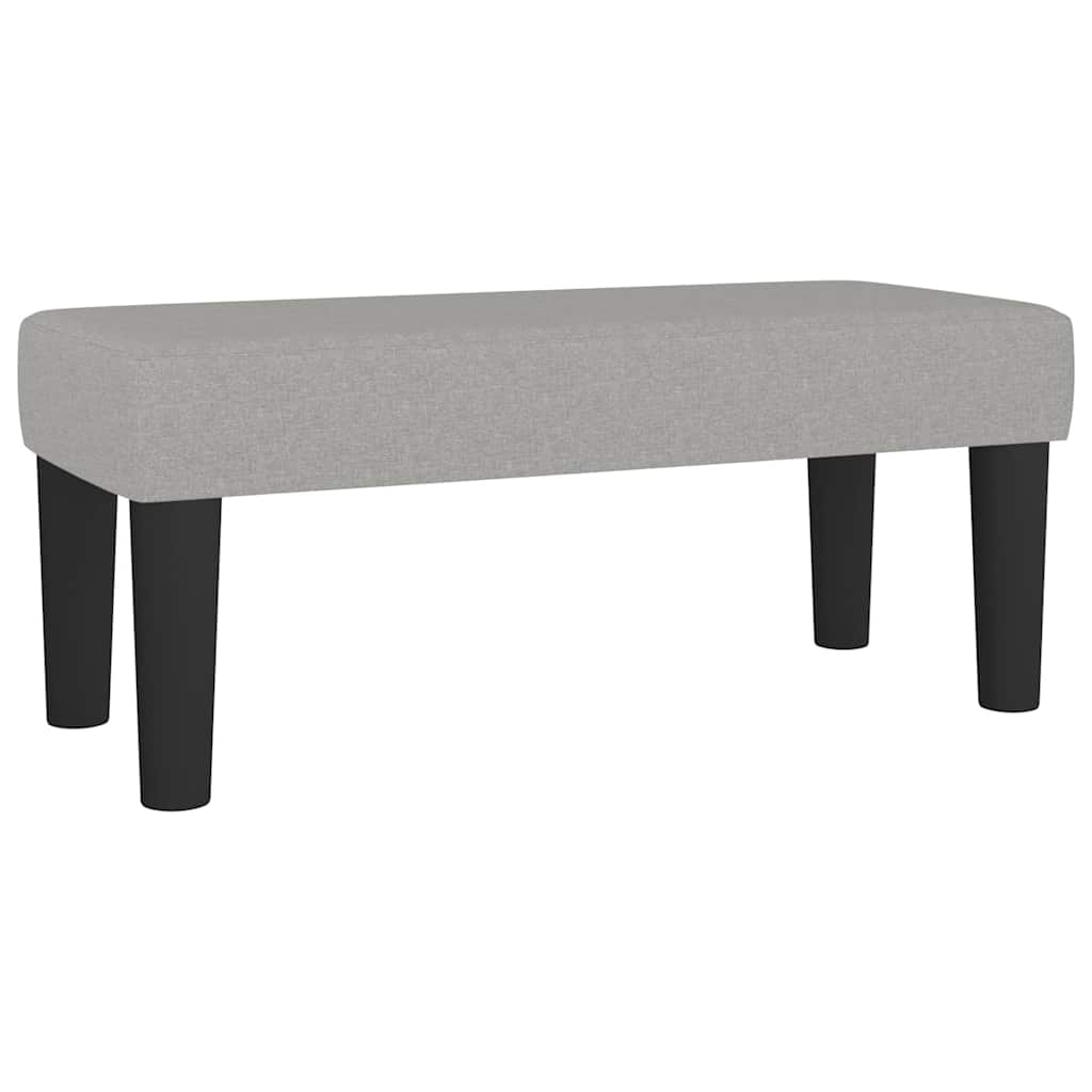Boxspring met matras stof lichtgrijs 120x190 cm is nu te koop bij PeponiXL, paradijselijk wonen!