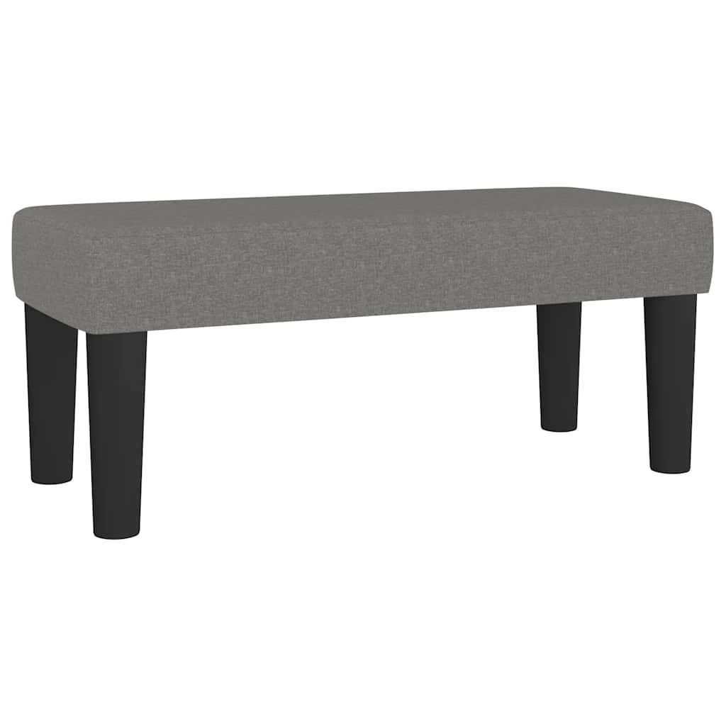 Boxspring met matras stof donkergrijs 120x190 cm is nu te koop bij PeponiXL, paradijselijk wonen!