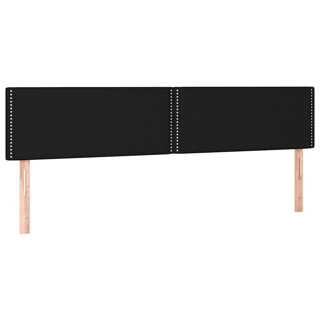 Boxspring met matras stof zwart 120x190 cm is nu te koop bij PeponiXL, paradijselijk wonen!